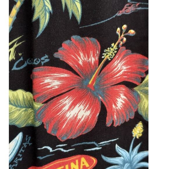 Soft Surroundings Women's TL Tropical Cocktail Pants Vacation Tourist Maximalist - Picture 4 of 14